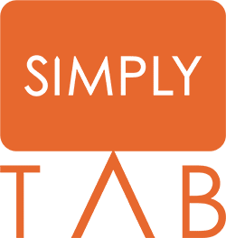 SimplyTab interactive screen logo