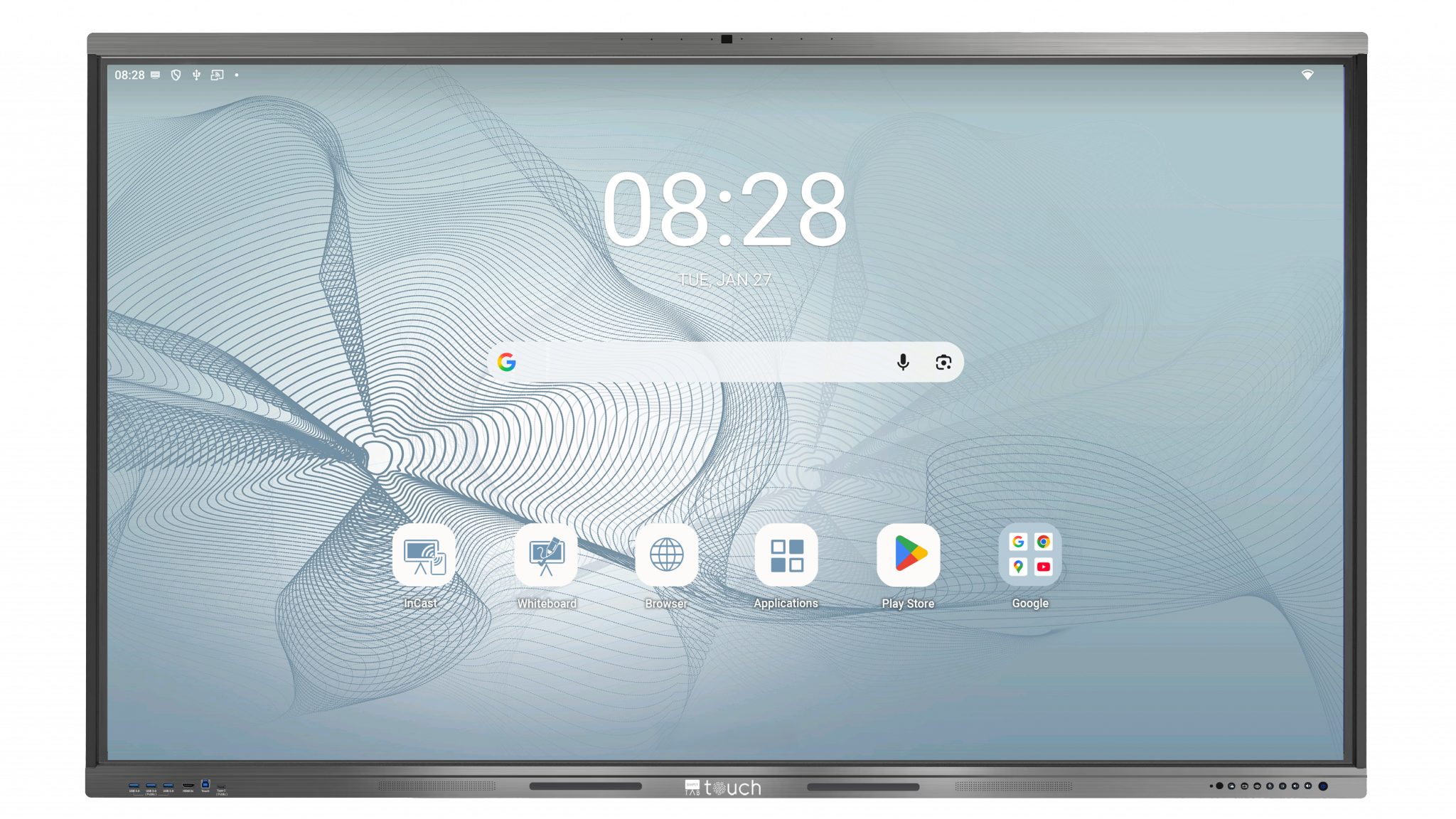 Google Interactive Screen Examples Interactive screen from 55 to 110 inches | SimplyTab